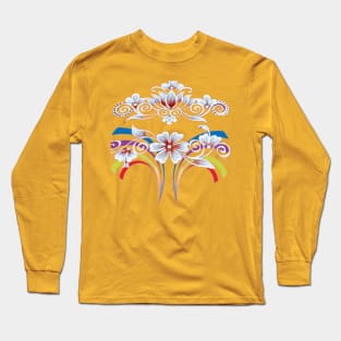 beautyful art designs Long Sleeve T-Shirt